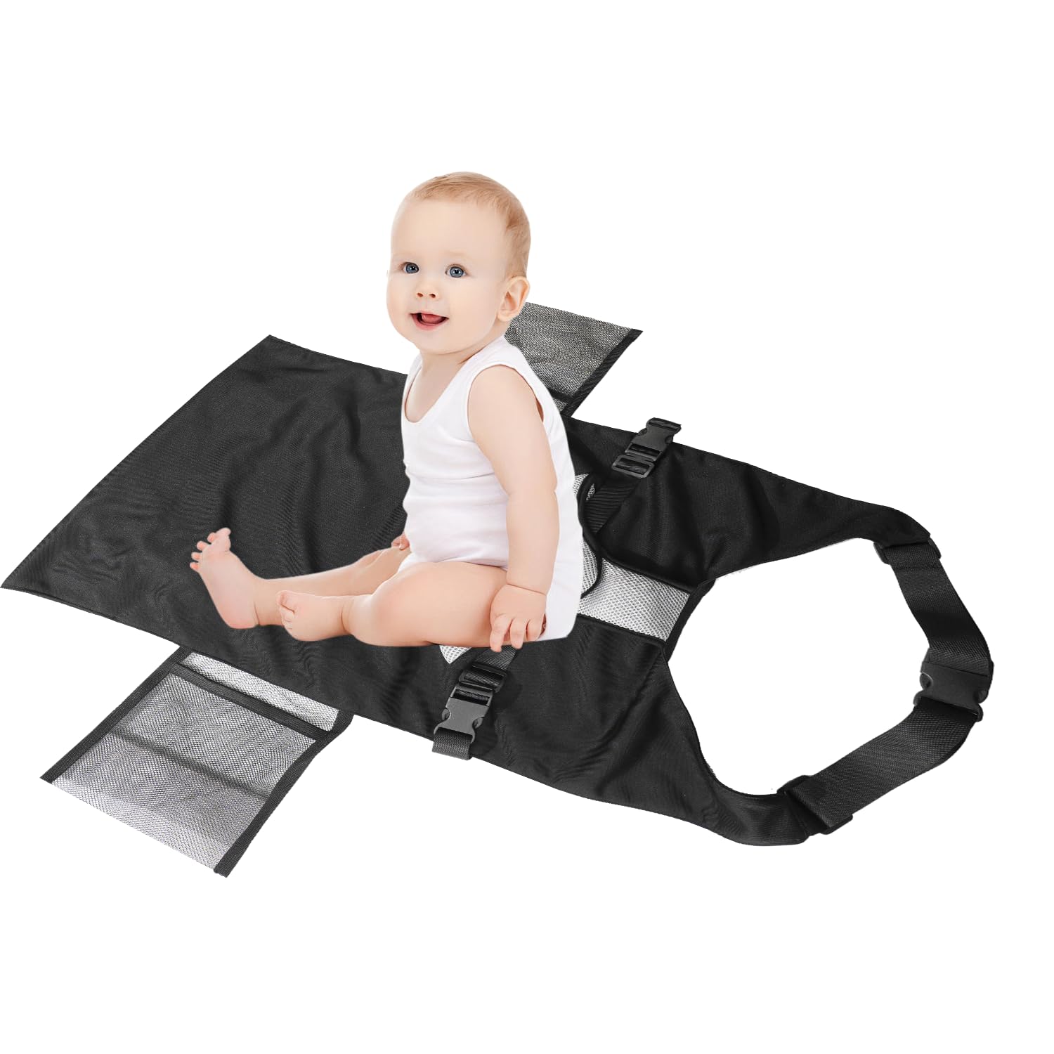 **Toddler Airplane Bed for Kids - Portable Airplane Seat Extender & Footrest - Essential Baby Travel Accessories for Comfortable Flights - Perfect for Long-Haul Trips and In-Flight Naps**