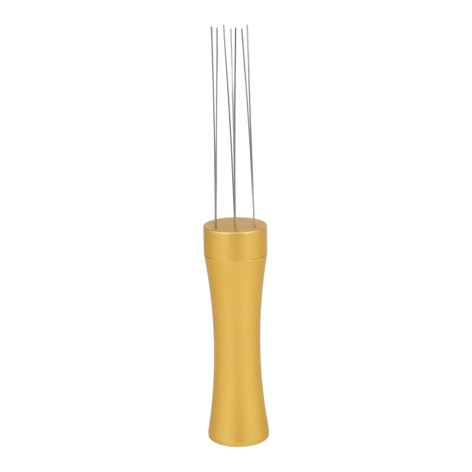 SM SunniMix Aluminum Alloy Needle Coffee Tamper & Leveler - Professional Espresso Powder Distributor & Stirring Tool for Baristas, Home & Commercial Kitchens - Perfect for Coffee Shops, Restaurants & Home Brewing