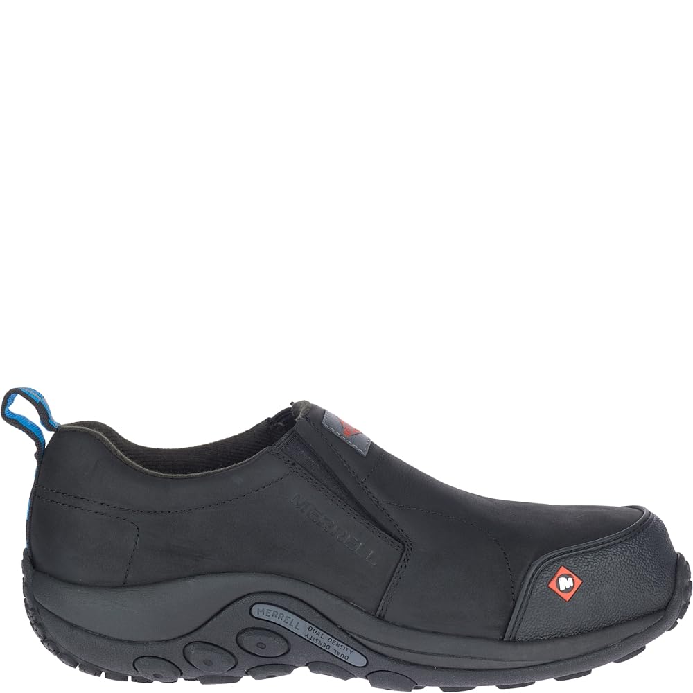 Merrell Men's Jungle Moc LTR CT CSA Safety Work Shoes - Slip Resistant & Comfortable for Construction, Warehouse & Outdoor Work