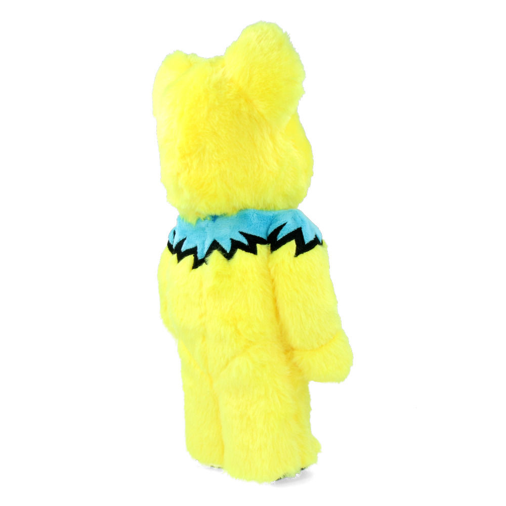 400% Bearbrick Grateful Dead Dancing Bears Costume Version - Yellow Collectible Figure for Home Decor & Pop Culture Display
