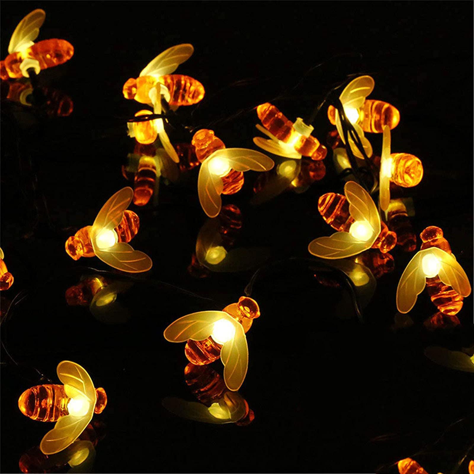 Solar Powered LED Fairy String Lights - Waterproof Outdoor Garden Lights for Party, Wedding, Christmas & Birthday Decorations - Perfect for Patio, Backyard, and Holiday Lighting