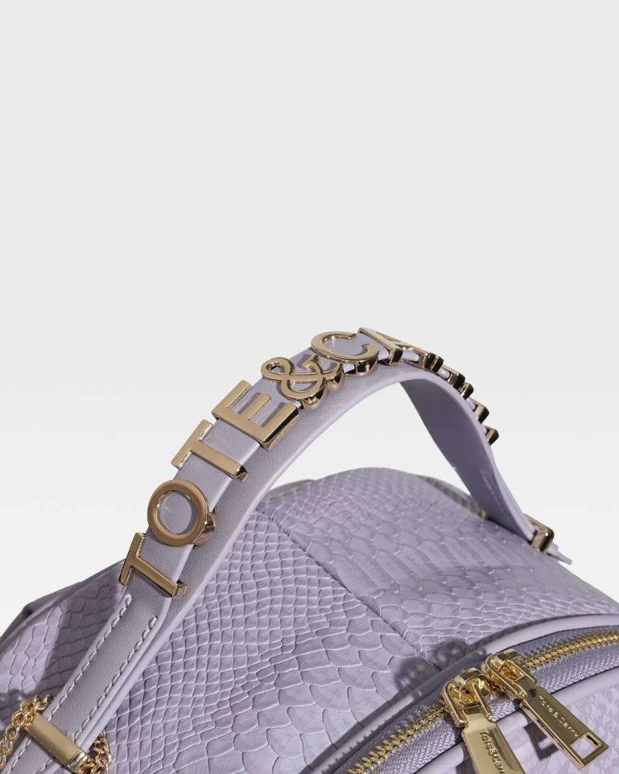 Apollo 1 BFF Backpack in Lavender - Stylish Waterproof School Backpack for Women & Girls - Perfect for College, Travel, and Everyday Use