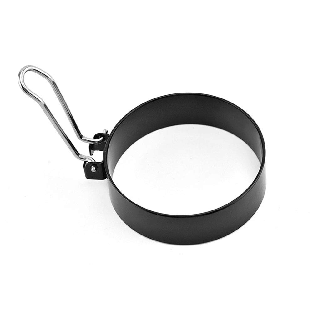 4Pcs Professional Metal Non-Stick Egg Ring - Round Pancake & Egg Shaper Mold (2.95
