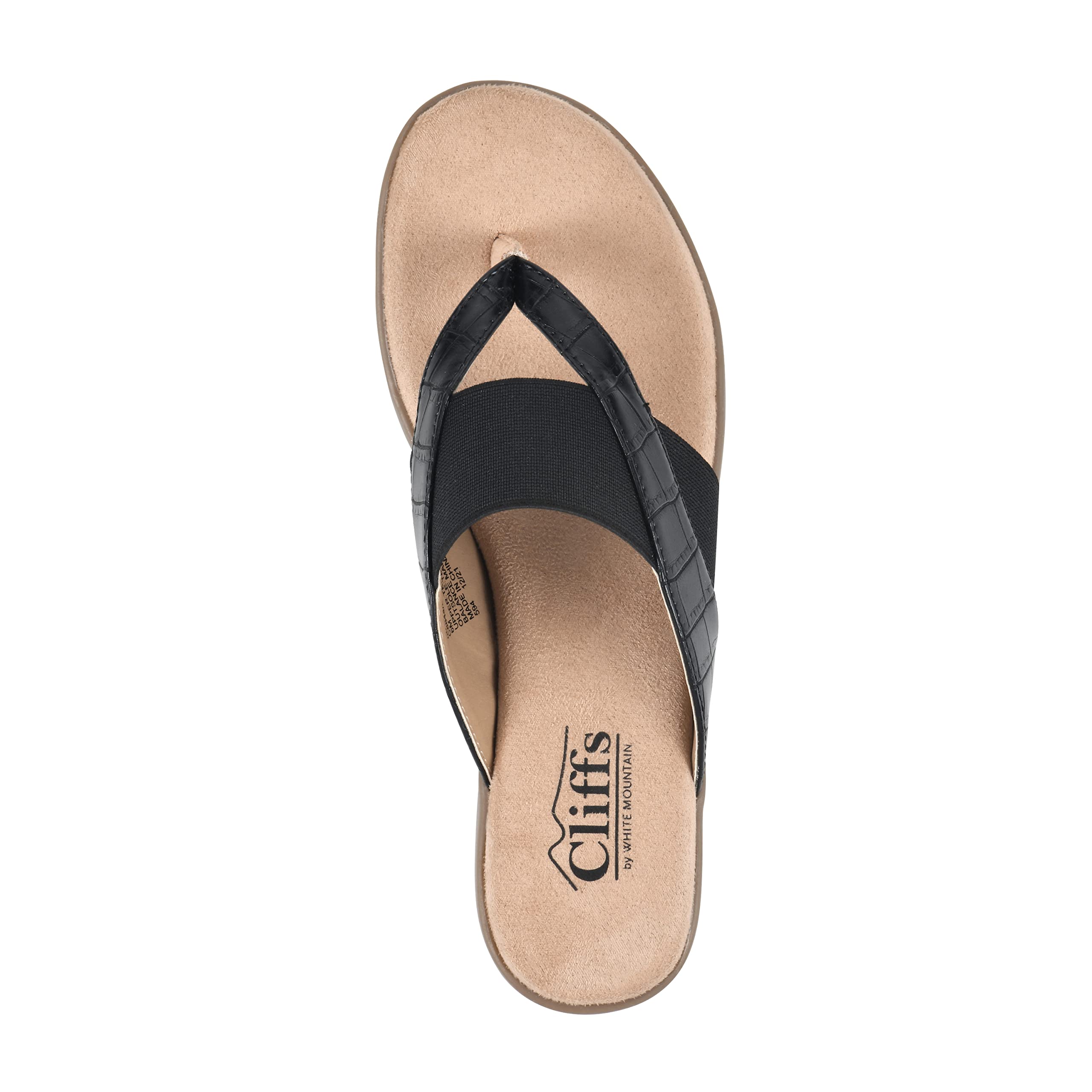 White Mountain Bumble Women's Thong Sandals for Beach & Summer