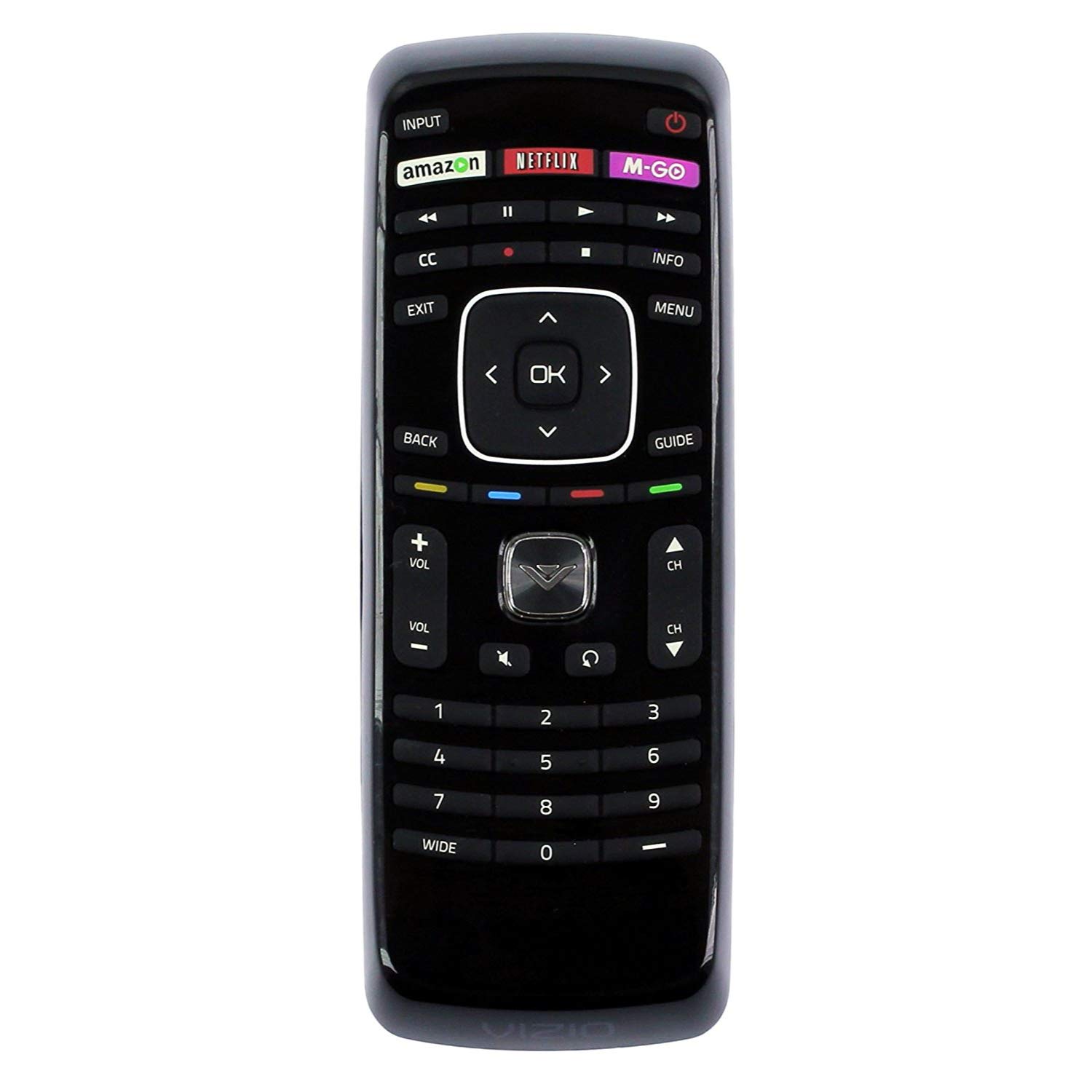 VIZIO XRT112 Universal Remote Control Replacement for VIZIO Smart TVs - Compatible with Multiple Models, Easy Setup & Use for Home Entertainment Systems