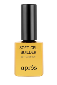 Apres Soft Gel Builder Bottle Edition 15mL – Professional Nail Extension Gel for Strong & Natural-Looking Nails – Perfect for DIY Manicures & Salon Use
