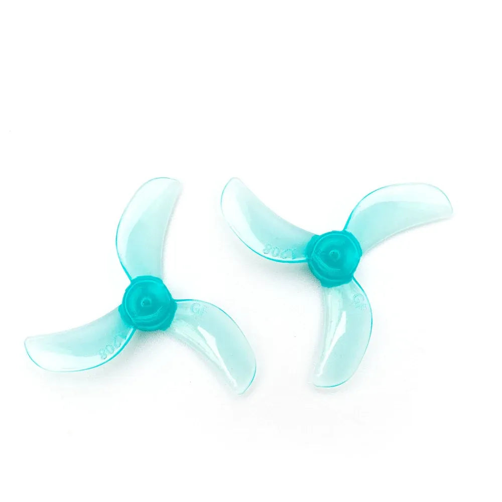 Gemfan 1208 3.31MM Blade 1MM Shaft Propeller - 16 Pack for 0802 25000KV Motor - Durable Drone Propellers for FPV Racing, Mini Quadcopters & DIY RC Aircraft