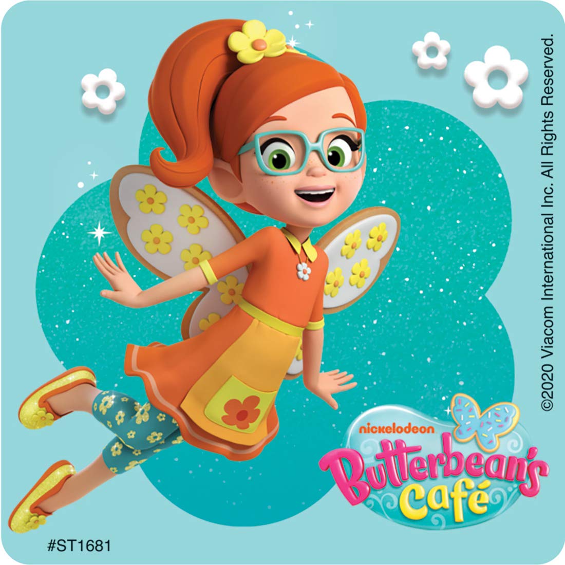 Butterbean's Café Stickers Pack of 100 - Fun Kids Toys, Party Favors & Giveaways - Perfect for Scrapbooking, School Projects & Birthday Party Decorations