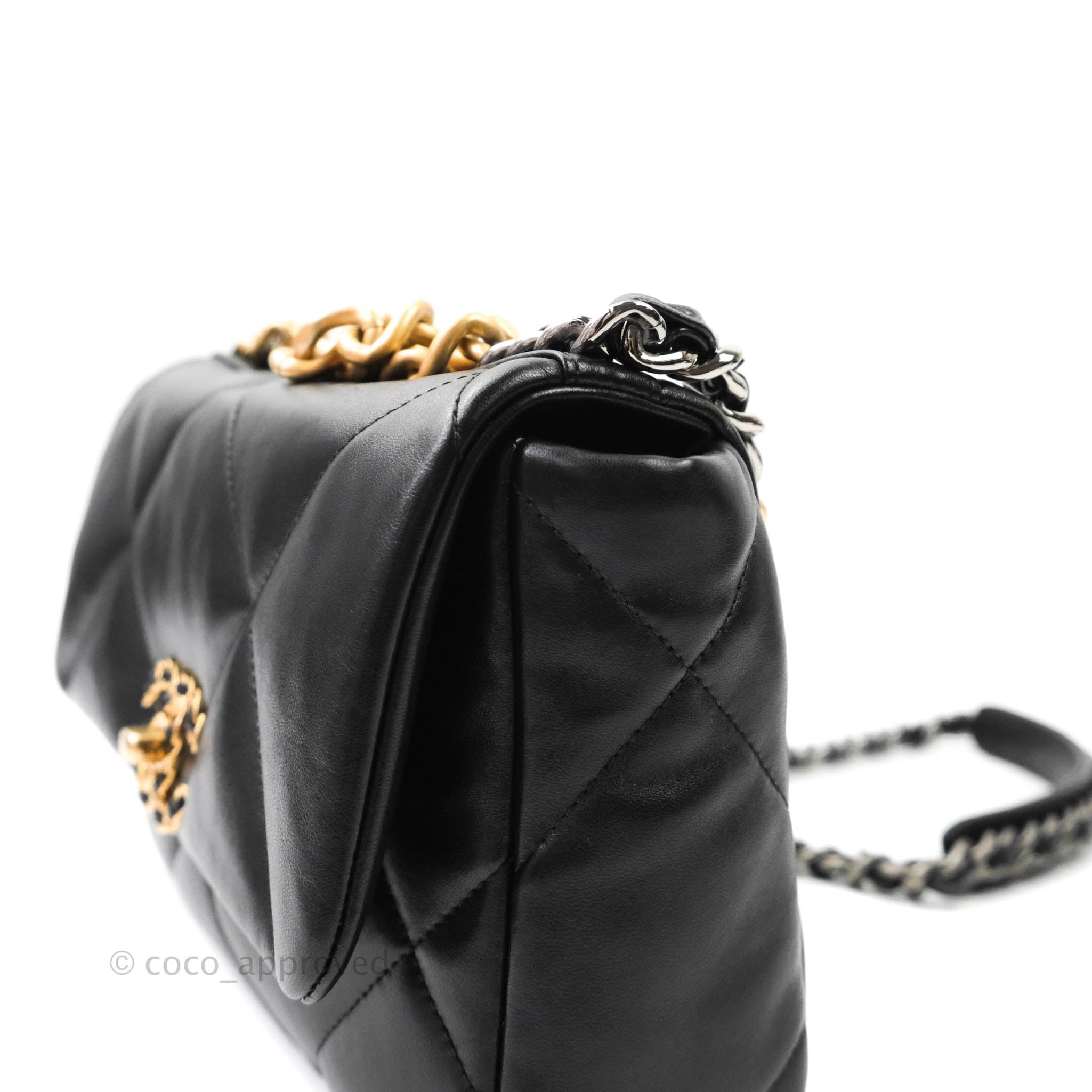 Chanel 19 Small Handbag Black Mixed Hardware - Luxury Designer Crossbody Bag for Women, Perfect for Date Night & Evening Events