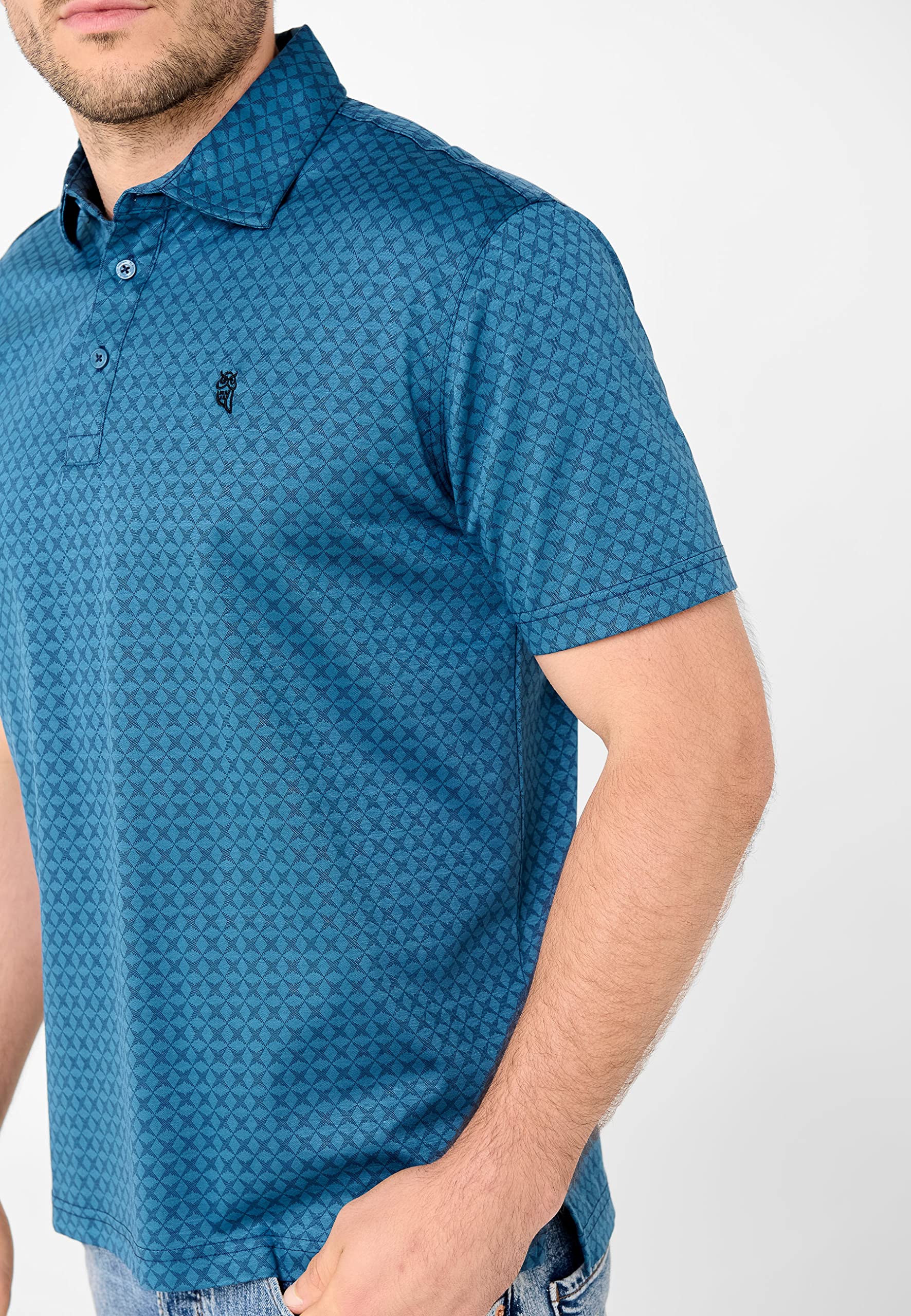 Men's Classic Polo Shirts - 100% Cotton Breathable Golf Shirt for Men - Casual & Business Wear - Perfect for Golf, Office, and Everyday Outfits