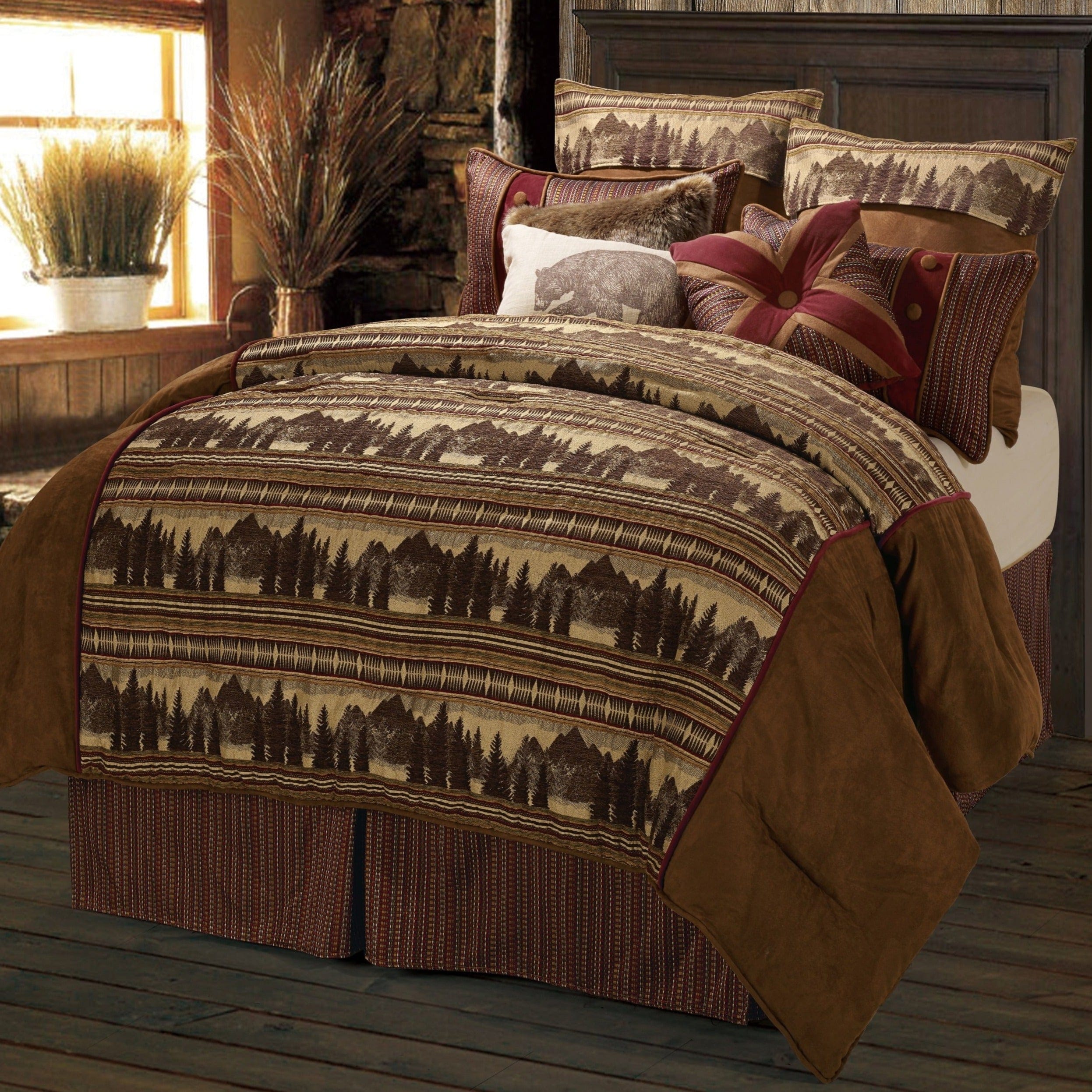 Briarfield Ultra Soft Full/Queen Comforter Set - 3-Piece Bedding Set with Comforter & Pillow Shams - Breathable & Hypoallergenic - Perfect for Cozy Bedrooms & Guest Rooms
