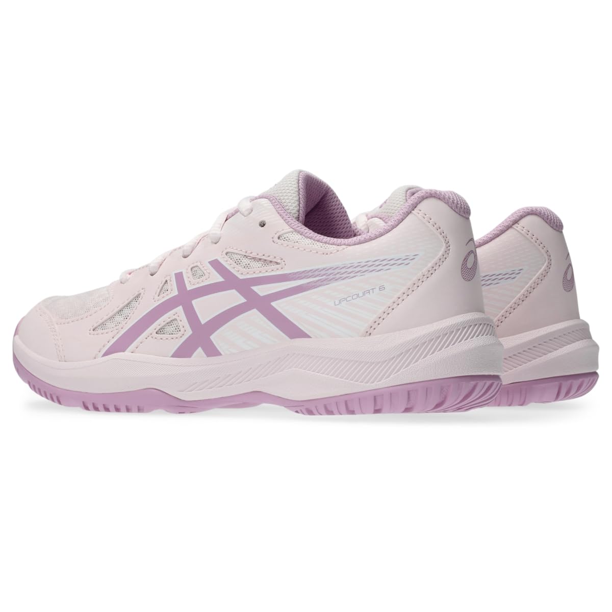 ASICS Upcourt 6 Volleyball Shoes for Kids - Lightweight & Non-Marking Court Sneakers for School Sports & Indoor Play