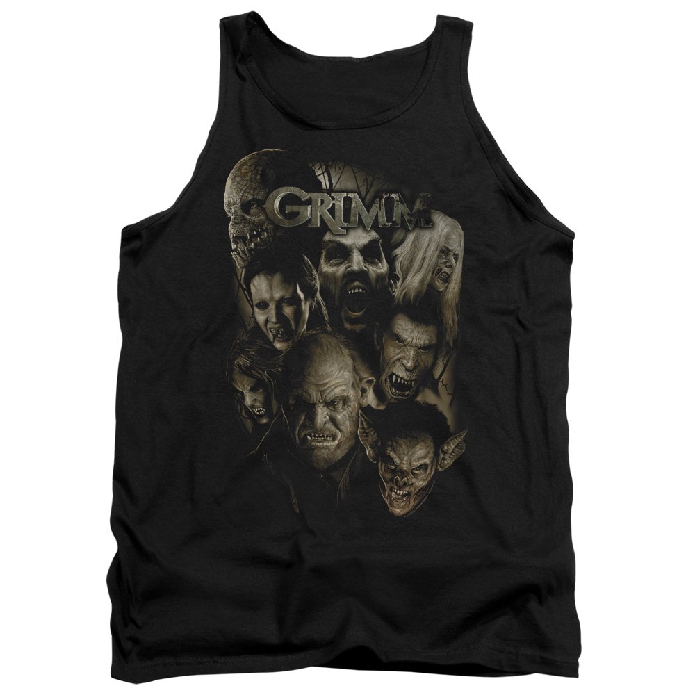 Grimm Wesen Unisex Tank Top for Adults - Comfortable & Stylish Casual Wear for Men & Women - Perfect for Summer, Gym, and Everyday Outfits