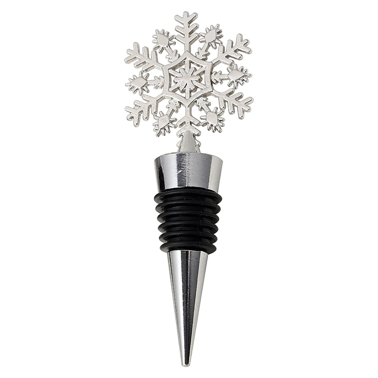 Premium Alloy Christmas Wine Stopper Set - Elegant Holiday Wine Bottle Sealer for Christmas Parties, Gifts & Festive Celebrations | Perfect for Wine Lovers & Hosting Holiday Gatherings