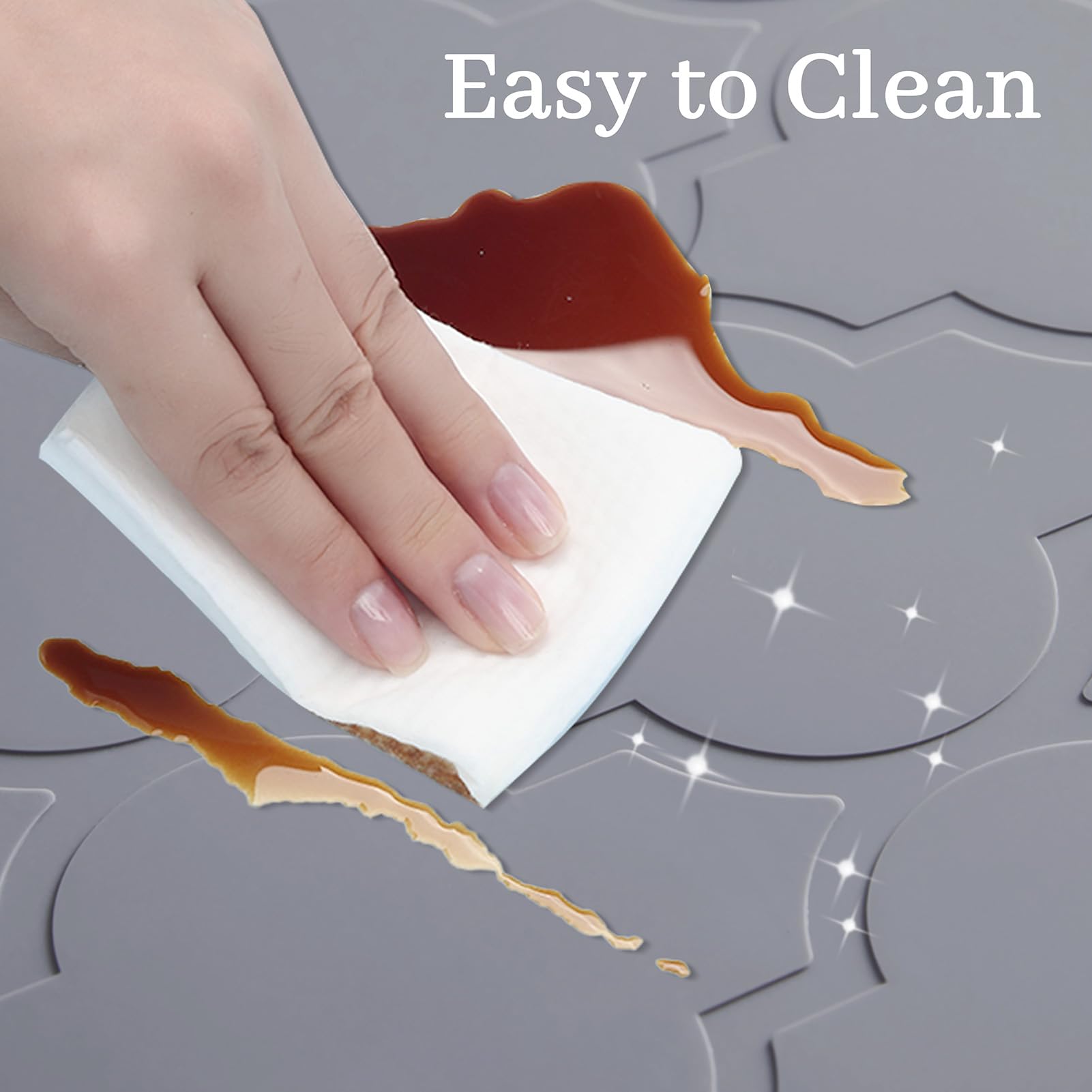 Waterproof Silicone Under Sink Mat 34