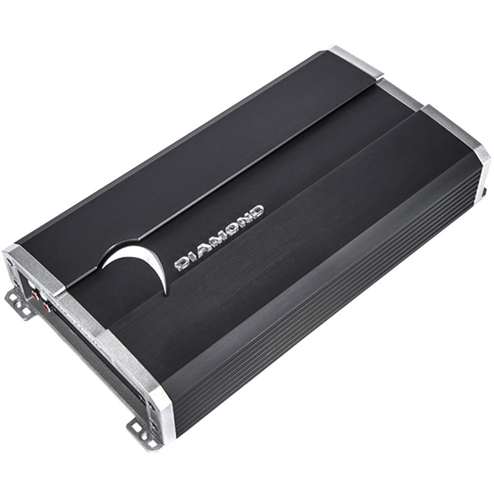 Diamond Audio DE1600.1D 1600W Mono Class D Subwoofer Amplifier - Powerful Bass Boost for Car Audio & Home Theater Systems