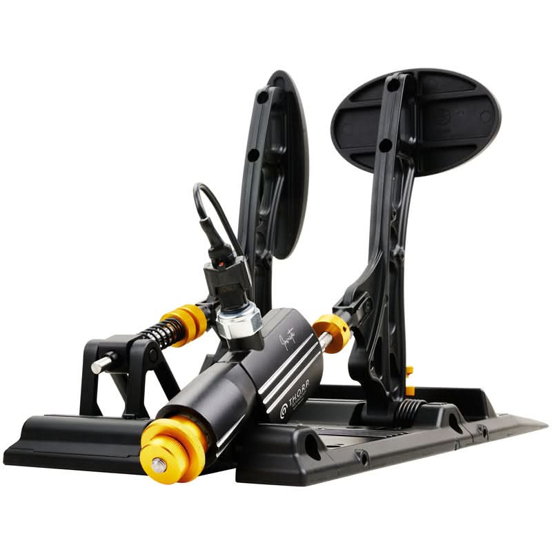 Asetek SimSports Pagani Huayra R Racing Pedals - High Performance Simulator Pedals for PC & PS5 - Perfect for Gran Turismo, iRacing & F1 Simulation Games