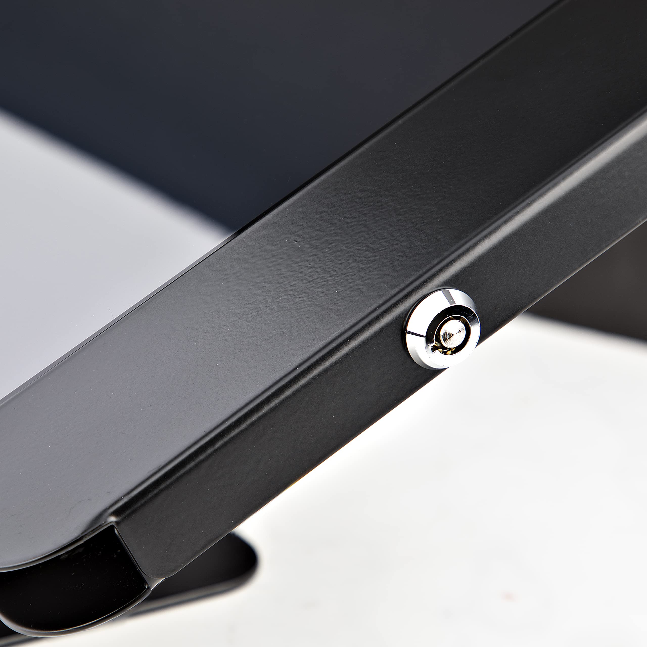Secure Tablet Stand with Anti-Theft Lock - Universal Tablet Holder for 10.5