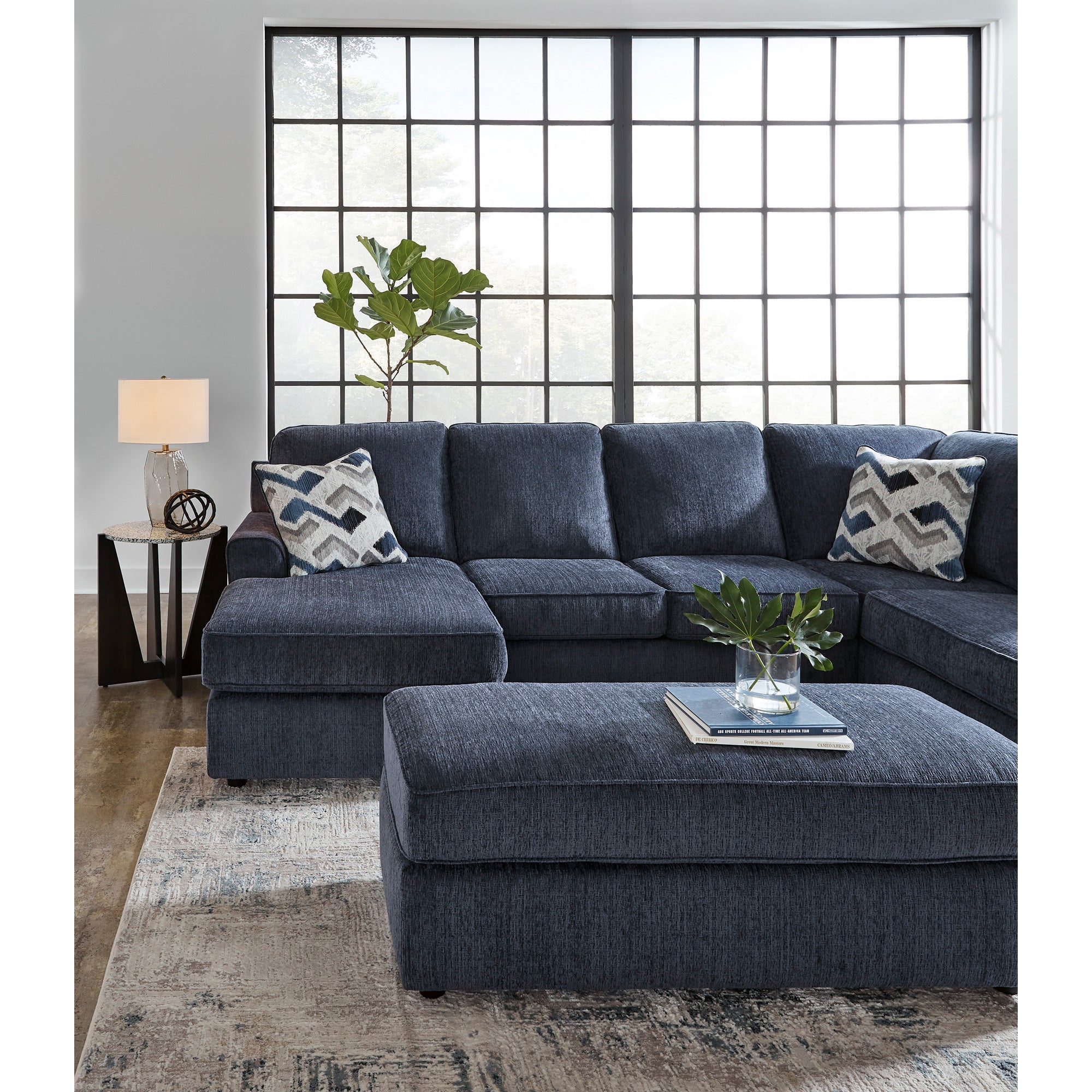 Albar Place Ottoman - Modern Storage Ottoman with Lift Top, Soft Upholstered Seat, Versatile Footrest for Living Room, Bedroom & Office - Perfect for Extra Seating, Storage & Home Decor