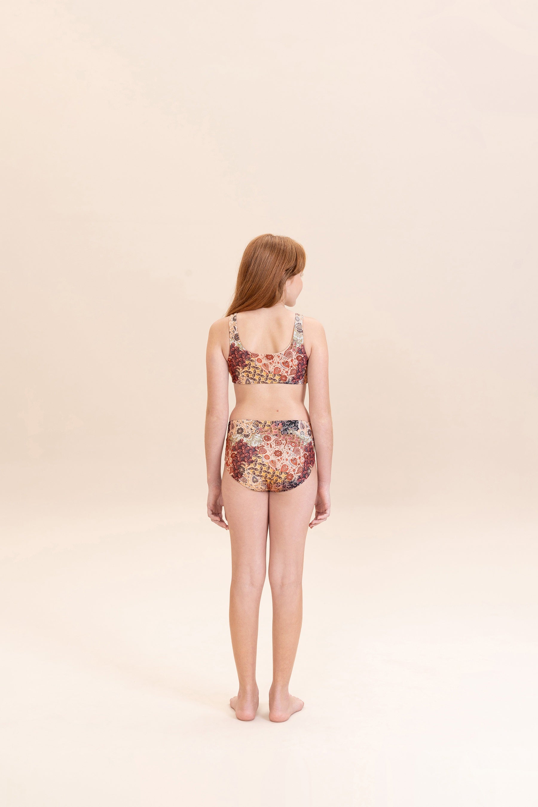 Boho Bloom Kids Bikini Set - Cute Floral Print Two-Piece Swimsuit for Girls, Toddler & Baby - Perfect for Beach, Pool & Summer Vacations