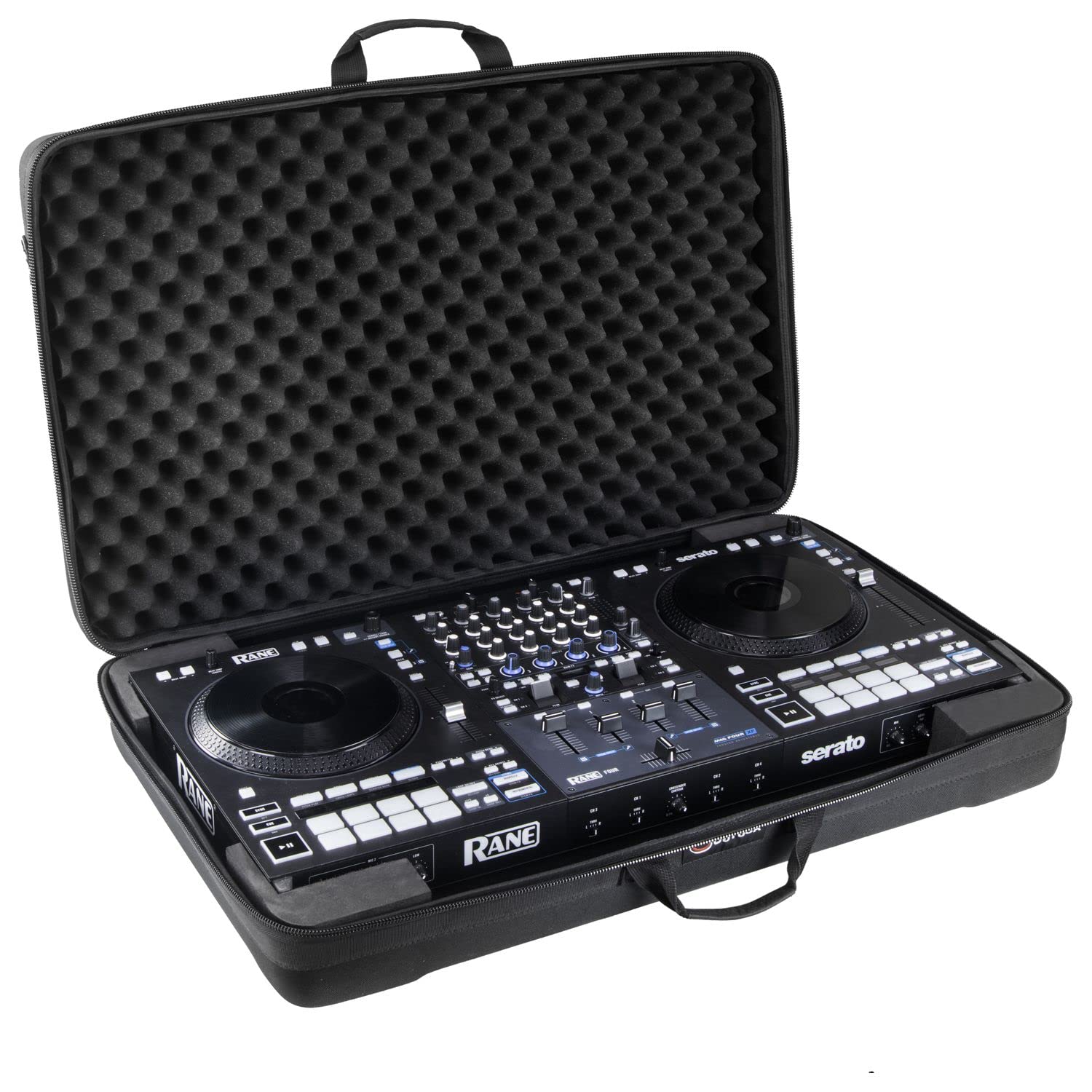 ODYSSEY CASES EVA Molded Soft Case for RANE FOUR DJ Controller - Durable Protective Bag with Custom Fit for DJ Equipment, Perfect for Gigs, Travel & Storage