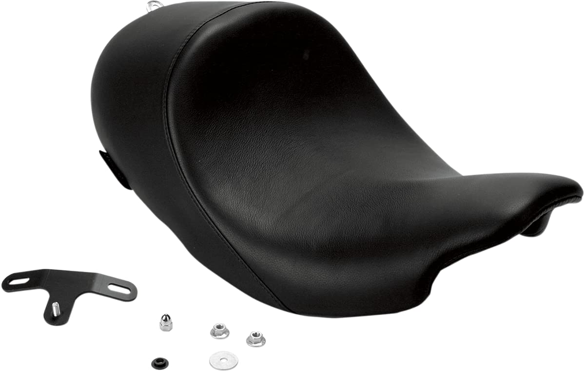 Danny Gray 21-414DIA Speedcradle Solo Motorcycle Seat - Double Diamond Stitch Design for Harley Davidson & Cruiser Bikes | Comfortable Riding for Long Trips & Daily Commutes