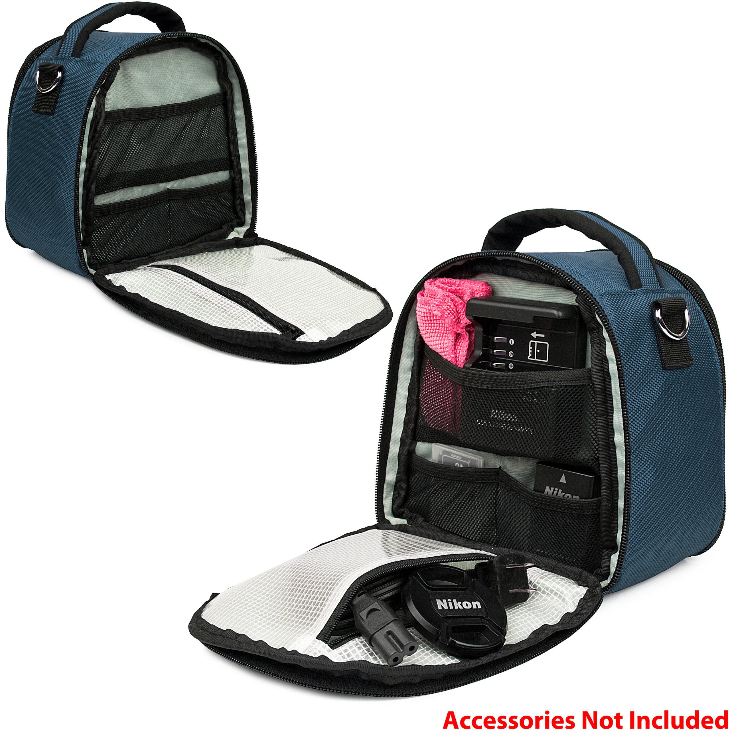 Premium DSLR Camera Bag Case for Panasonic LUMIX DMC FZ150/FZ200/FZ48/FZ62/FZ72 - Waterproof Travel Camera Bag with Screen Protector & Mini Tripod - Perfect for Outdoor Photography, Hiking & Travel Adventures