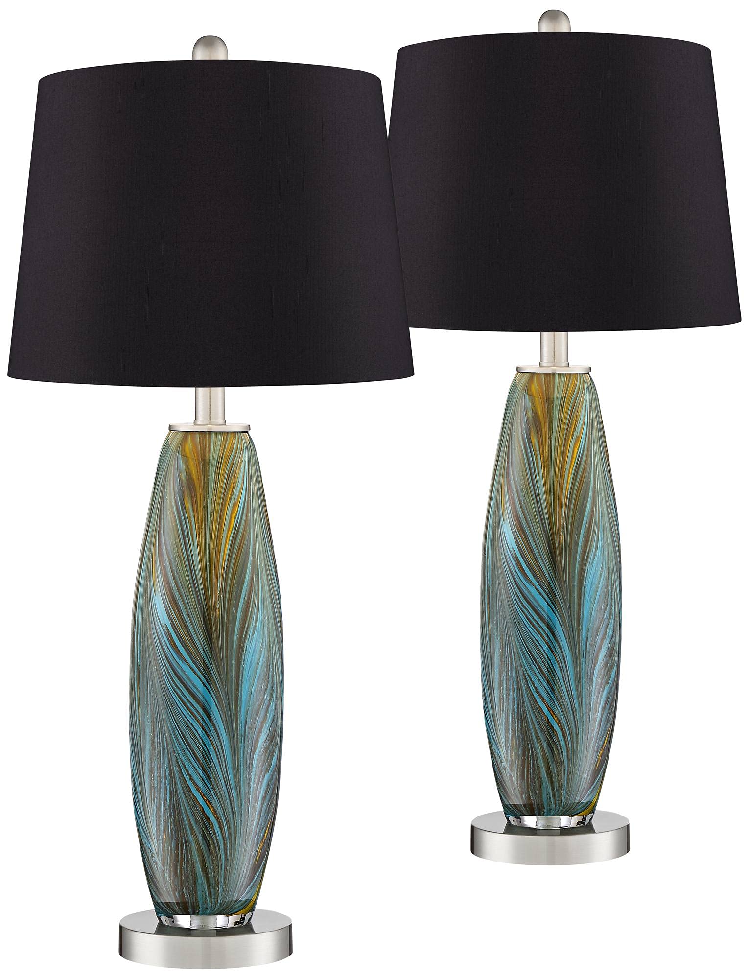Azure Modern Table Lamps Set of 2 - 26.75
