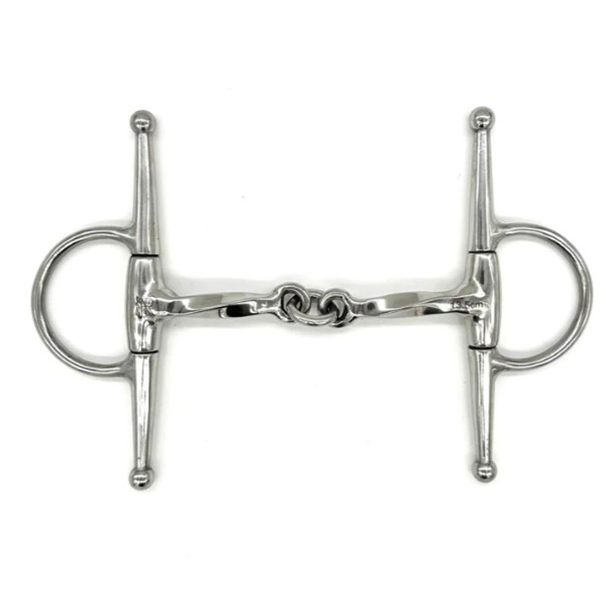 AJR Twisted Life Saver Full Cheek Bit - Comfortable Horse Bit for Training & Dressage - Perfect for English Riding & Show Jumping