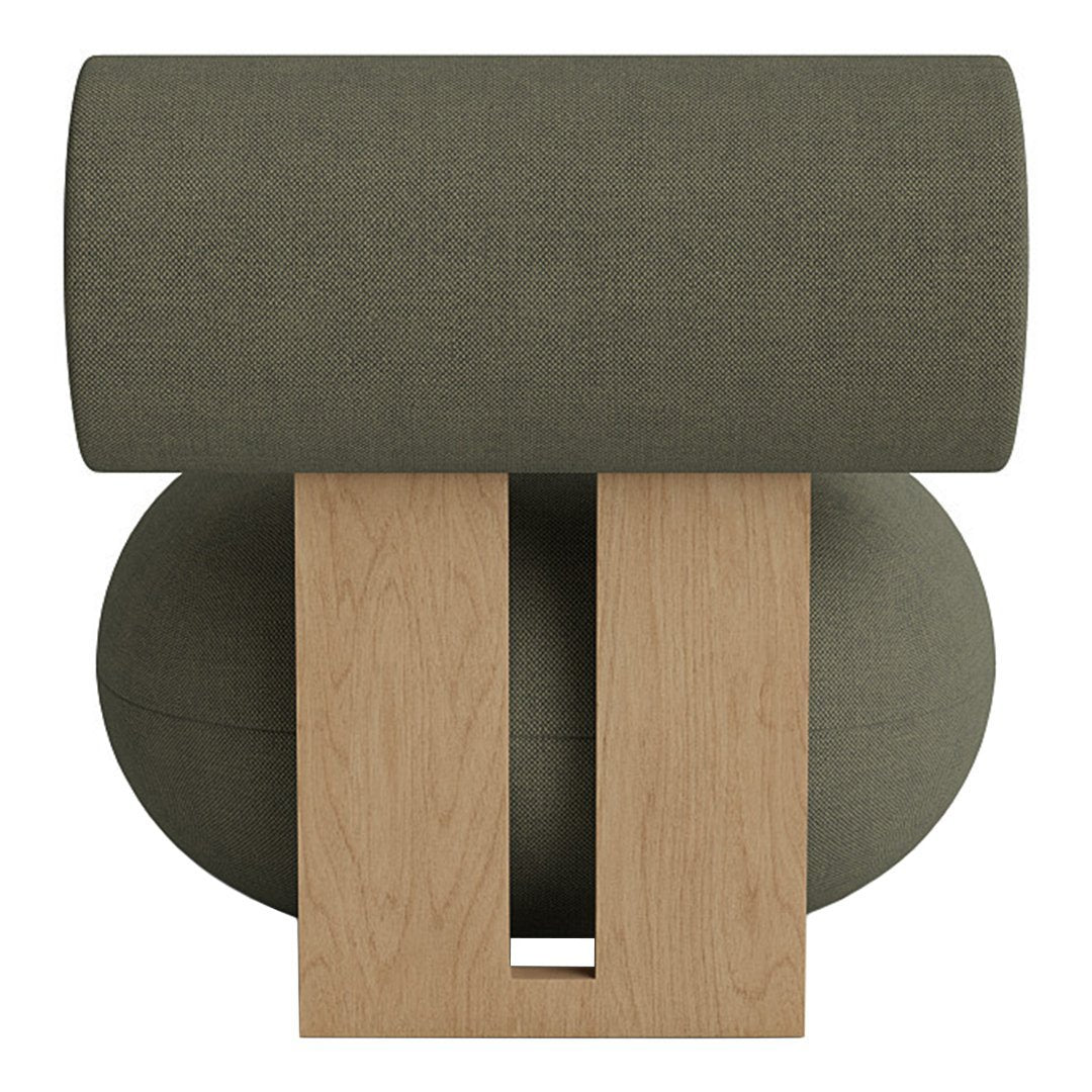 Modern Hippo Lounge Chair - Comfortable & Stylish Accent Chair for Living Room, Bedroom, or Office - Perfect for Relaxing, Reading, or Napping