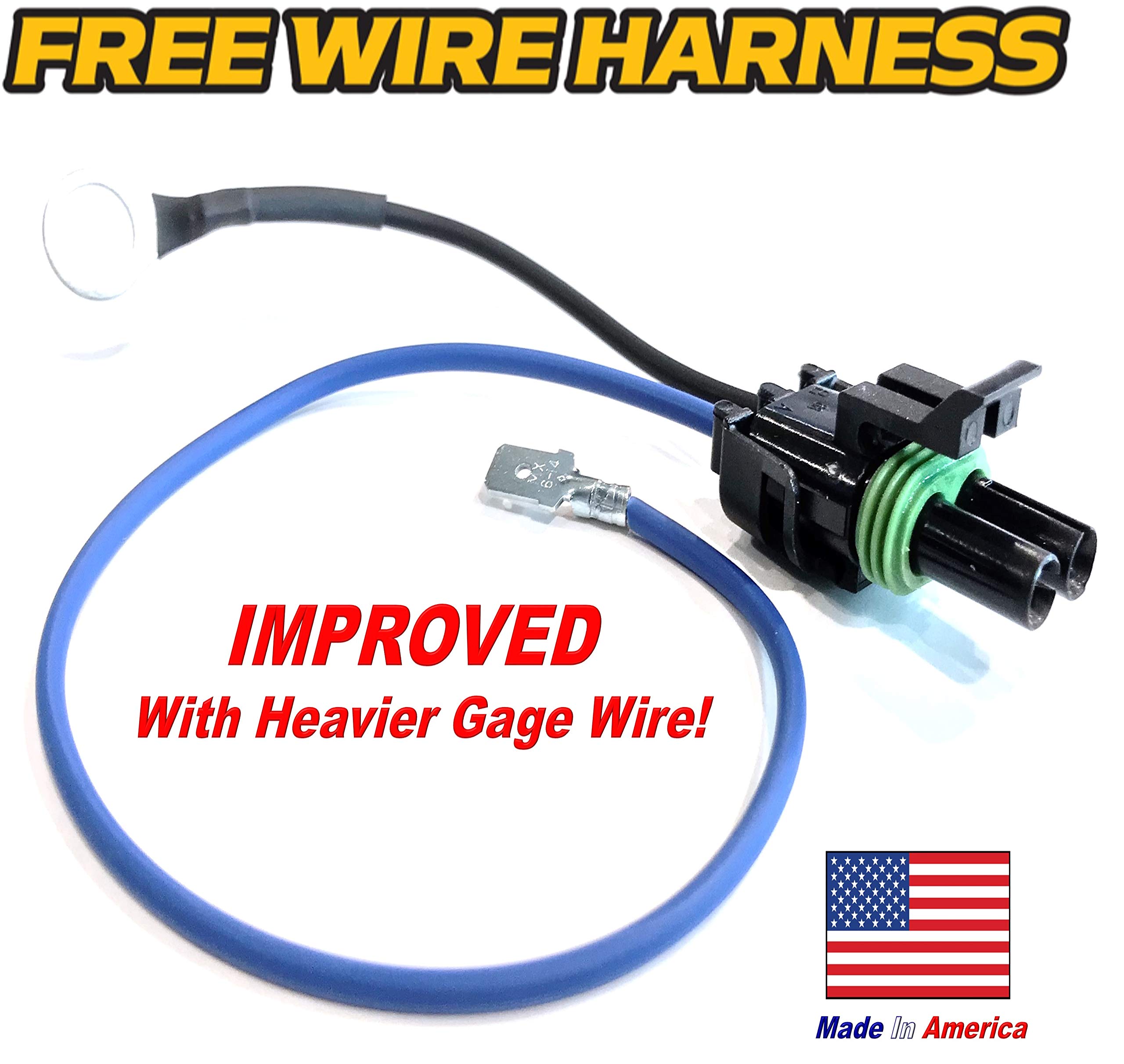 HD Switch AM105065 - High Torque PTO Clutch Coil for John Deere 316 317 318 322 330 332 420 430 Tractors - Compatible with AM39420 Pulley Bearing & AM104901 Wire Harness - Perfect for Tractor Maintenance & Field Repairs