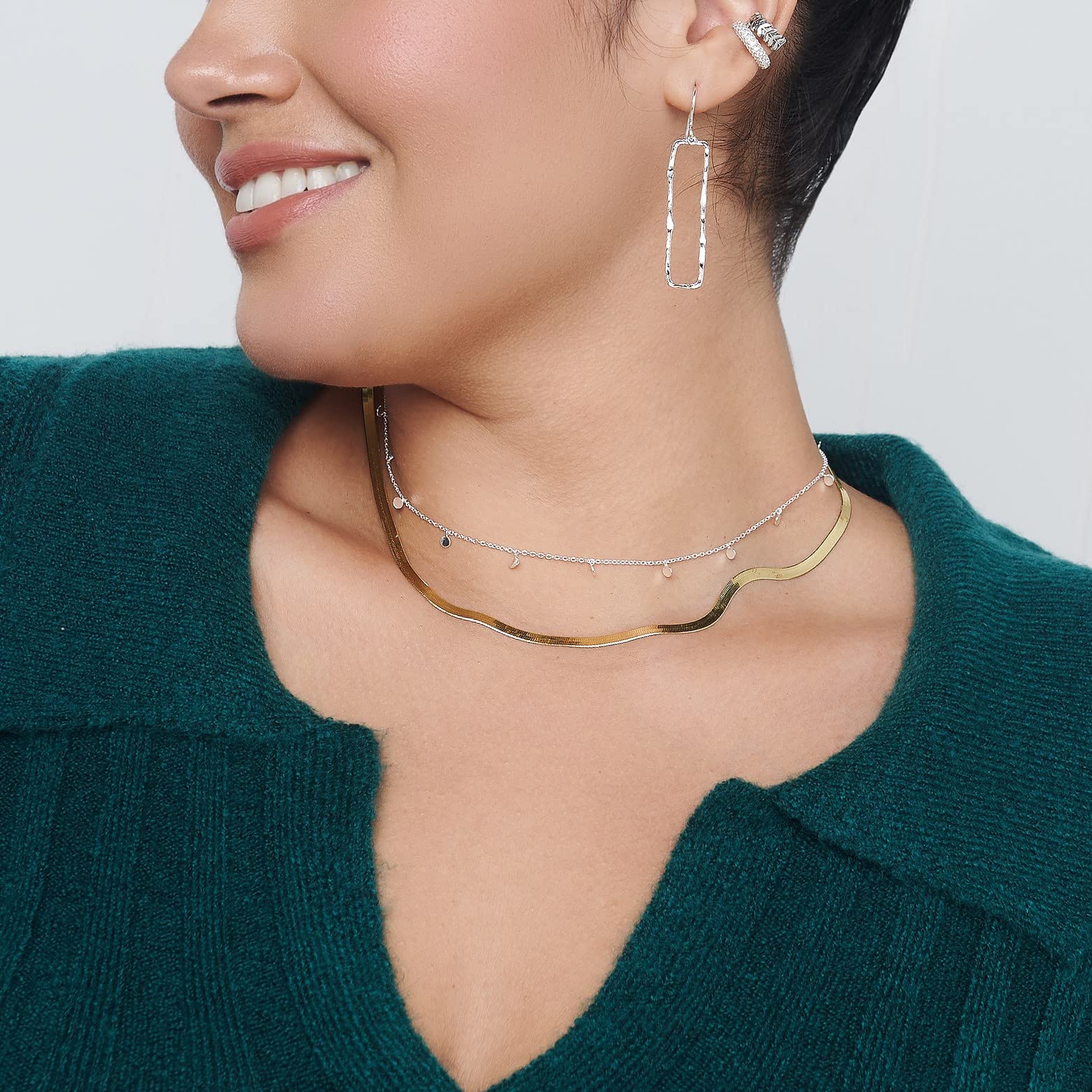 Silpada 'Balancing Act' Sterling Silver Drop Earrings - Hammered Textured Dangle Jewelry for Women, Perfect for Weddings, Parties & Everyday Elegance