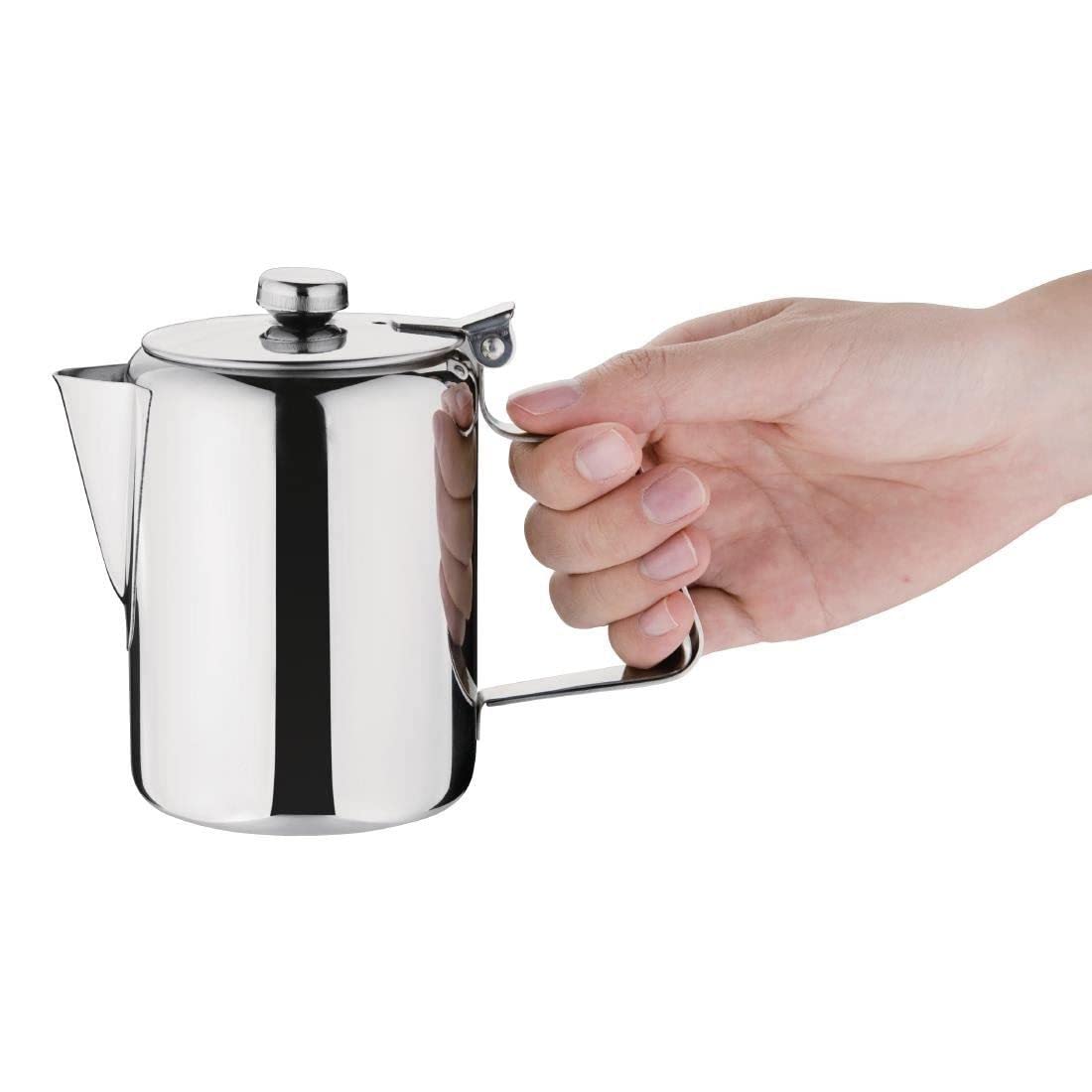 Concorde 16oz Stainless Steel Stovetop Espresso Coffee Maker - Perfect for Home, Camping & Gifts | Italian Moka Pot for Rich Espresso & Americano
