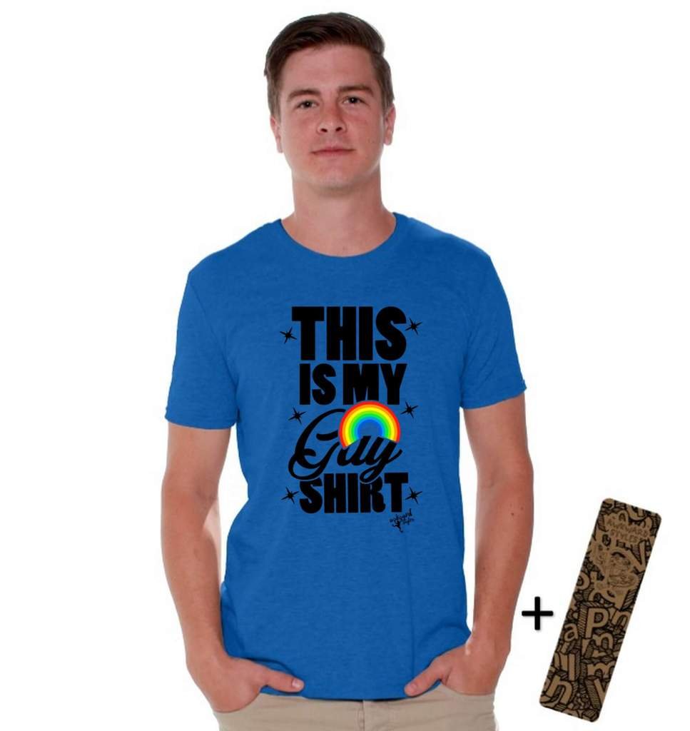 Awkwardstyles Pride T-Shirt - Black LGBT Rainbow Graphic Tee for Men & Women - Perfect for Pride Parades, LGBTQ+ Events and Everyday Wear