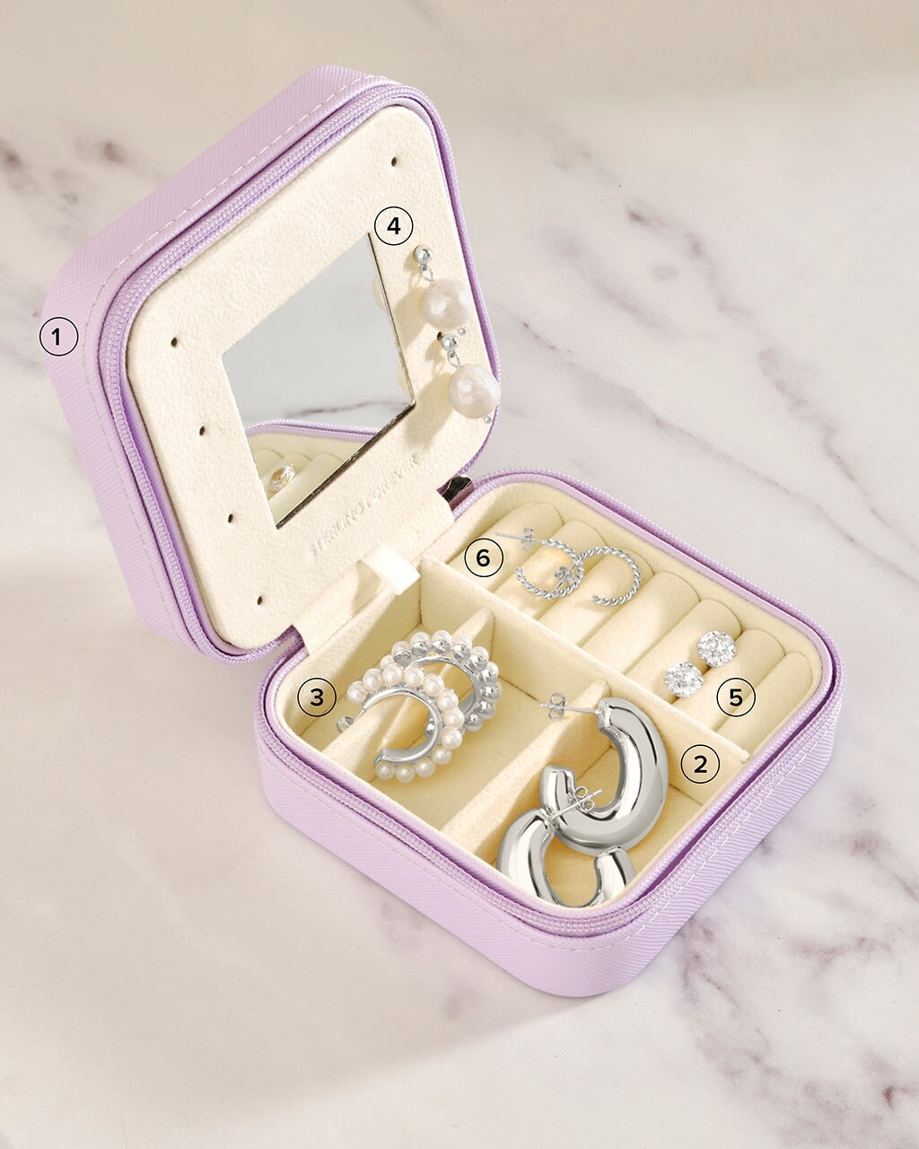 Elegant Jewelry Organizer - Premium Earring Storage Case for Women | Perfect for Travel, Gifts & Home Display