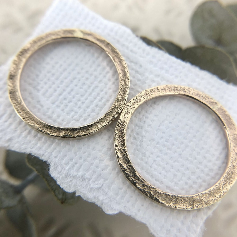 Full Moon Stud Earrings - Hypoallergenic Stainless Steel Earrings for Women - Perfect for Everyday Wear, Parties & Gifts