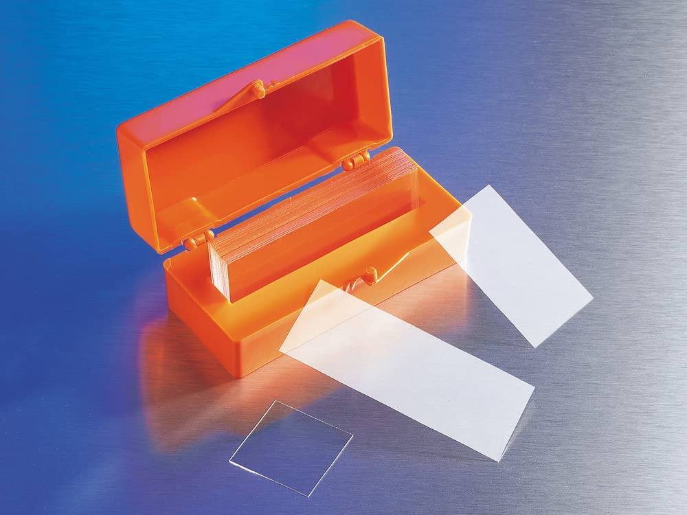 Corning 2980-225 Borosilicate Glass Cover Slides - 22mm x 50mm Rectangular Microscope Cover Slips (Case of 1000) - Ideal for Laboratory Microscopy, Cell Culture & Scientific Research