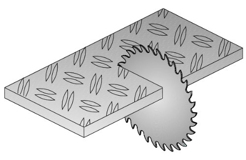 CMT 226.580.12 Premium 12-Inch 80-Tooth Stainless Steel Saw Blade with 8° FWF & 1-Inch Bore - Perfect for Woodworking, Metal Cutting, and DIY Projects