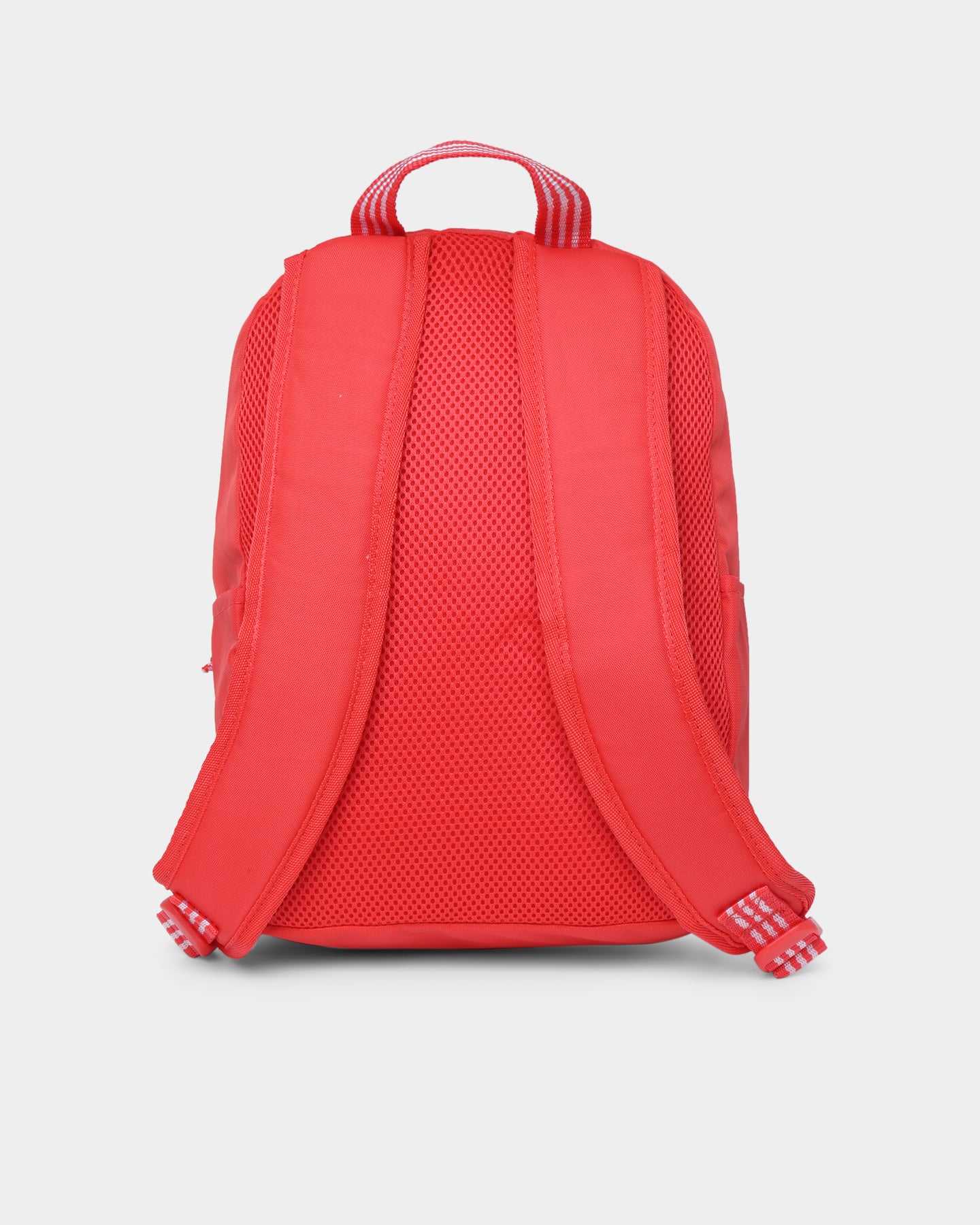 Adidas Small Backpack for Women & Men - Lightweight Red & White School Backpack, Travel Daypack for Hiking, Gym, Work & College