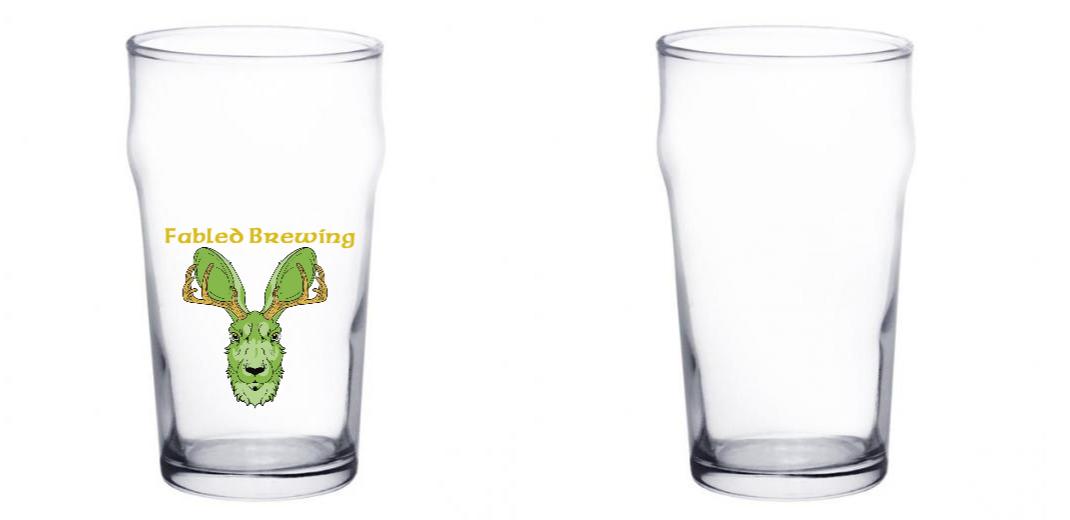 20 oz. BarConic® English Pub Glass - Heavy Duty Beer Mug for Home Bars, Pubs & Parties - Perfect for Ale, Lager & Craft Beer Enthusiasts