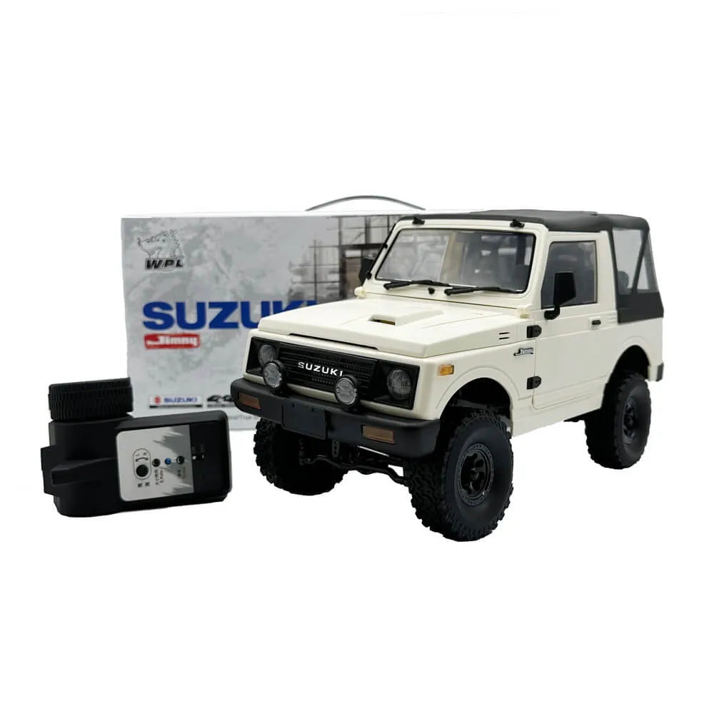 1:10 Scale WPL C74 RC Car RTR 2.4G 4WD Suzuki Jimny JA11 Off-Road Truck Crawler Vehicle - Perfect for Trail Crawling, Rock Climbing & Outdoor Adventure
