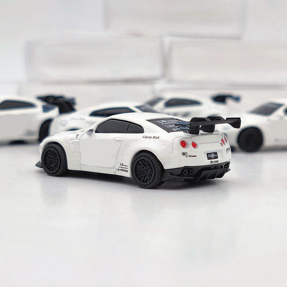 1:87 Scale Nissan GTR 34 Liberty Walk Diecast Model Cars - 5PCS/10PCS Set for Collectors, Toy Car Enthusiasts & Auto Gifts - Perfect for Display, Racing Scenes & Car Collection Showcases