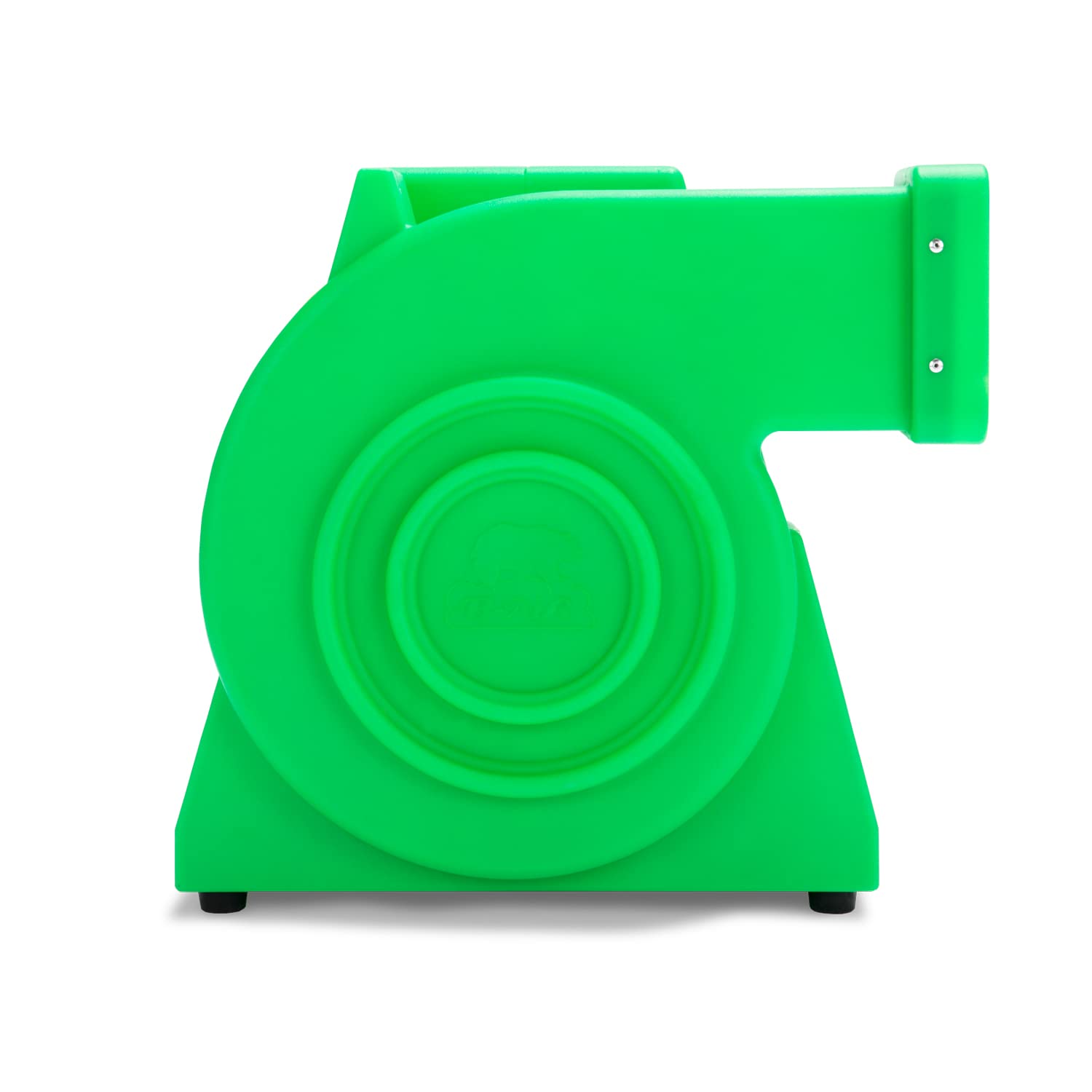 B-Air 2 HP Commercial Air Blower - Heavy Duty Bounce House Blower Fan for Large Inflatable Bouncy Castles, Water Slides & Party Rentals - BA-BP-2-PL Green - Perfect for Birthday Parties, Carnival Events & Outdoor Inflatable Entertainment