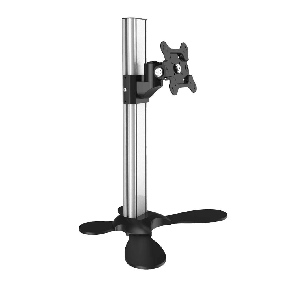 Cotytech BL-PF116 Adjustable Monitor Stand with Quick Release & Vertical Lift - Ergonomic Riser for Home Office & Gaming Setup