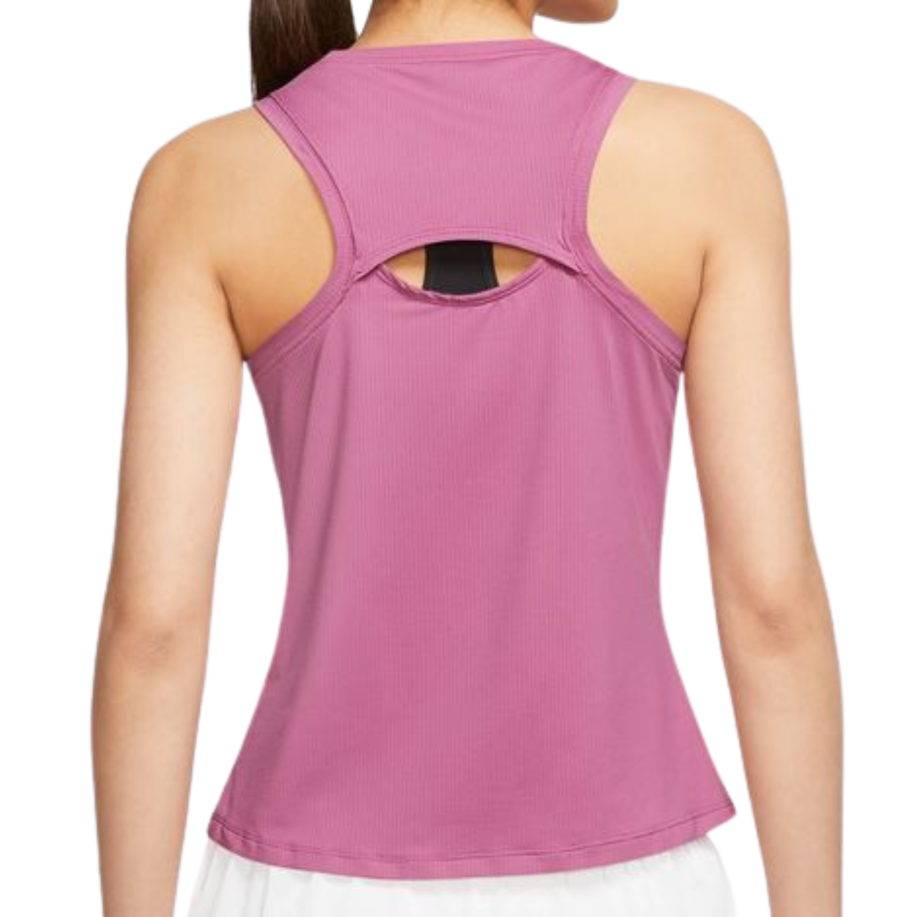 Nike Court Victory Women's Tennis Tank Top - Cosmic Fuchsia/White - Breathable & Lightweight for Tennis, Gym & Casual Wear