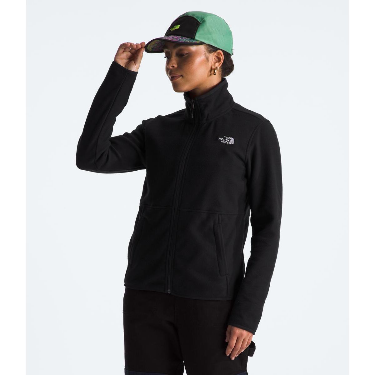 The North Face Women’s Glacier Fleece Jacket - Warm Winter Fleece Pullover for Hiking, Camping & Outdoor Activities