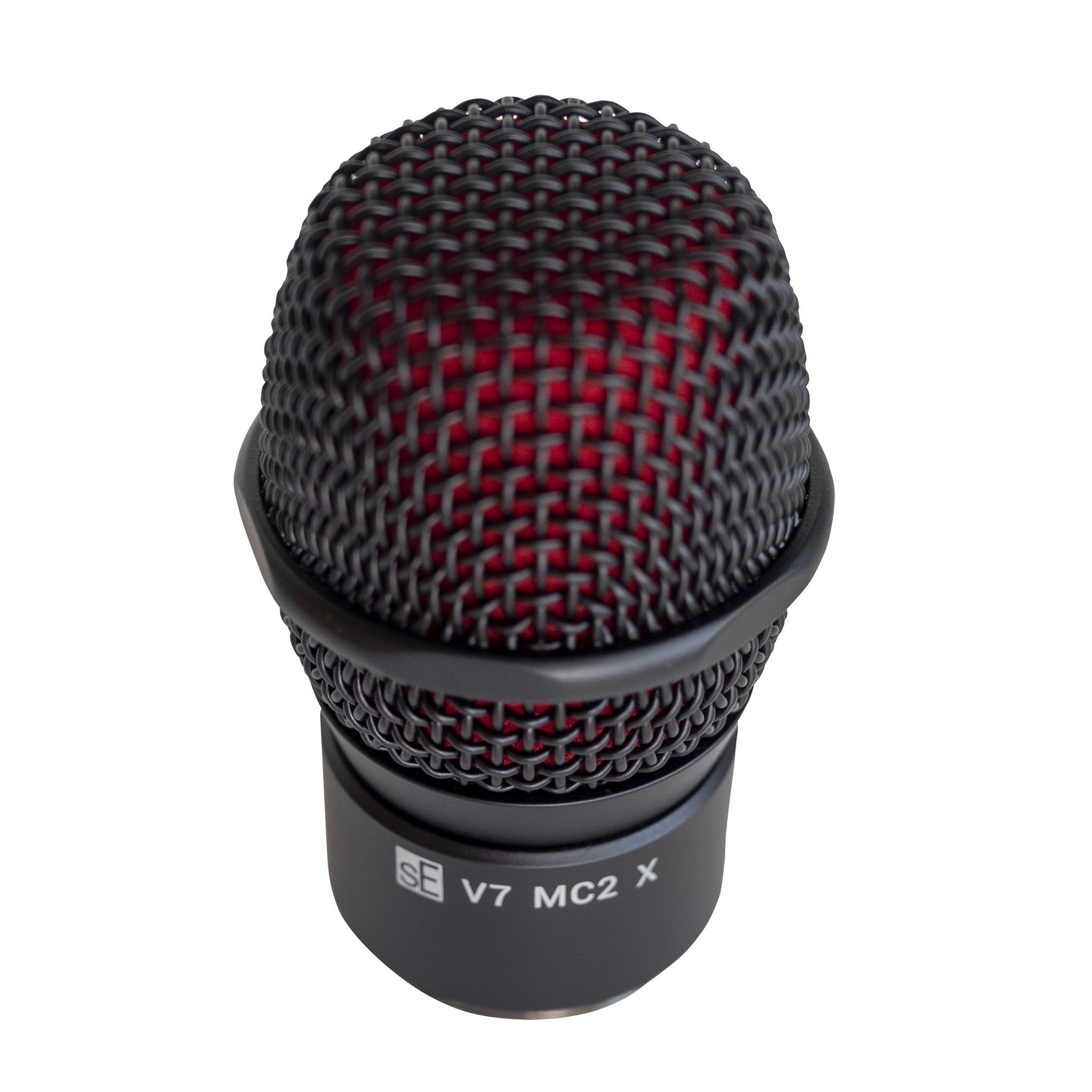 sE Electronics V7-MC2-X-BLK V7 X Mic Capsule for Sennheiser Wireless System - Professional Microphone Replacement for Live Performances & Studio Recording (Black)