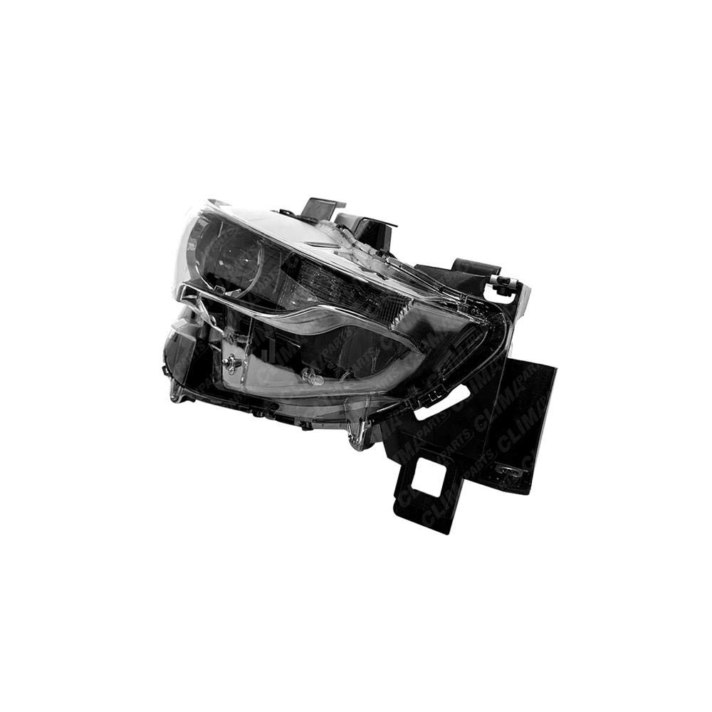 MA2503151 Right Side Headlight Assembly Compatible with 2017-2019 Mazda CX-5 (Non-AFS) - Replacement Headlamp for Improved Night Driving & Enhanced Visibility