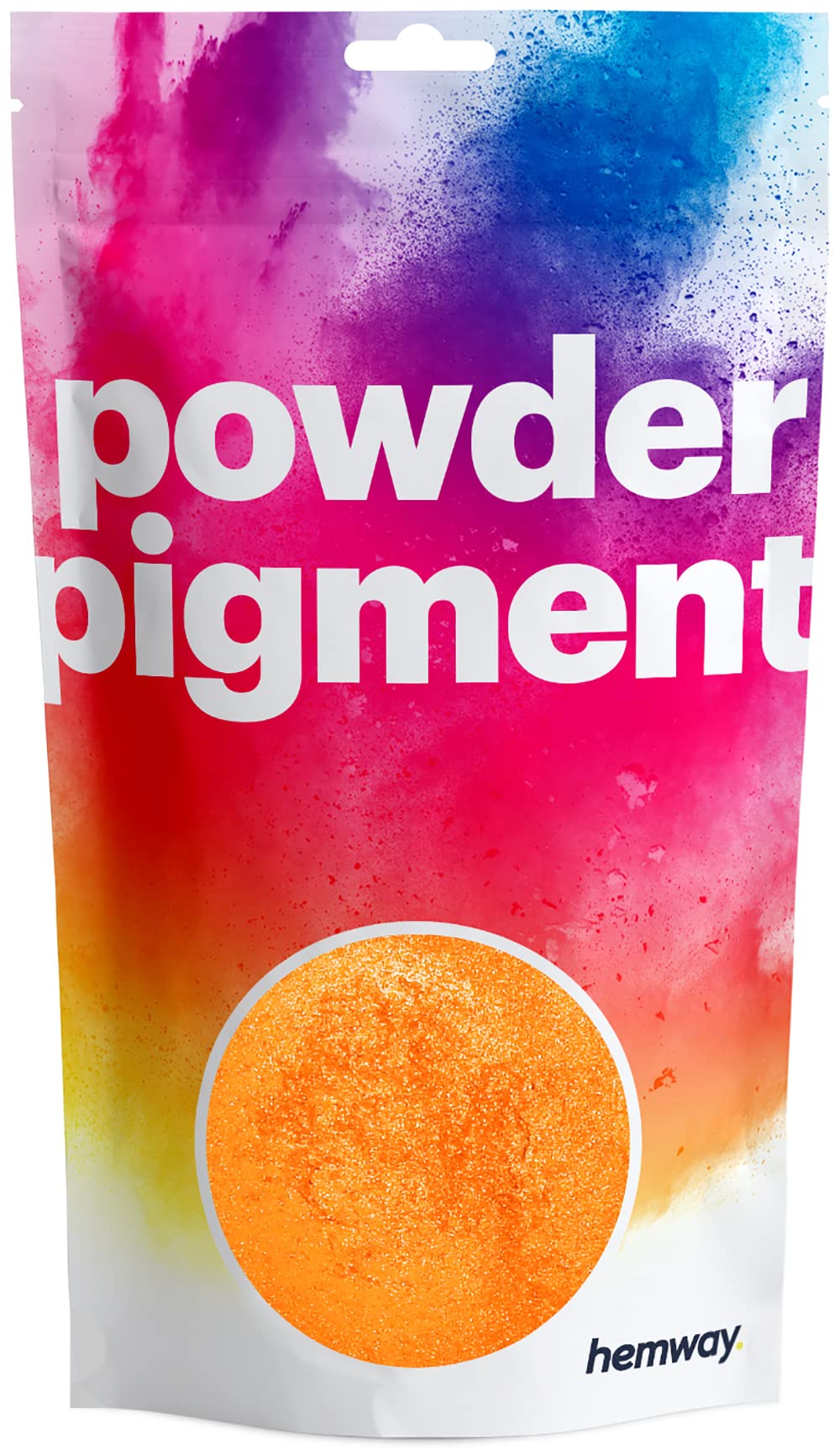 Hemway Tangerine Orange Powder Pigment - 100g | Vibrant Color for DIY Crafts, Soap Making, Resin Art & Home Decor