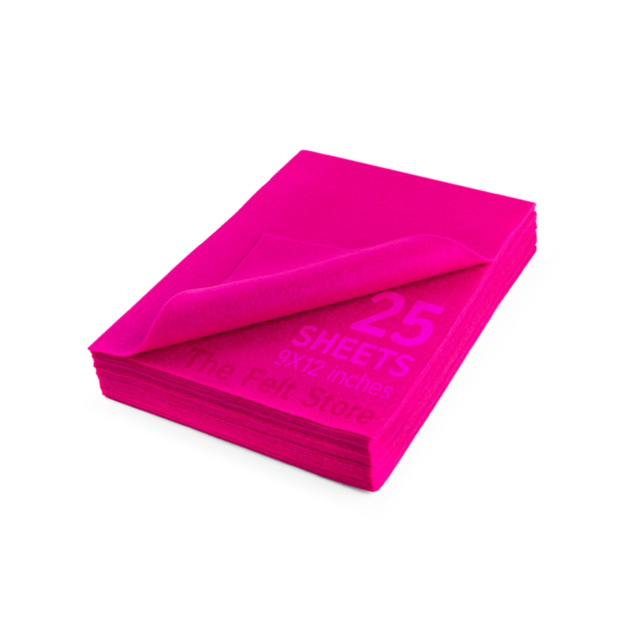 The Felt Store 25-Piece Craft Felt Sheets - 9